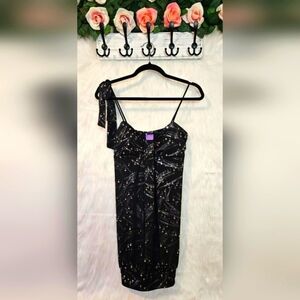 Jolie Galaxy Smooth Little Black Mini Dress